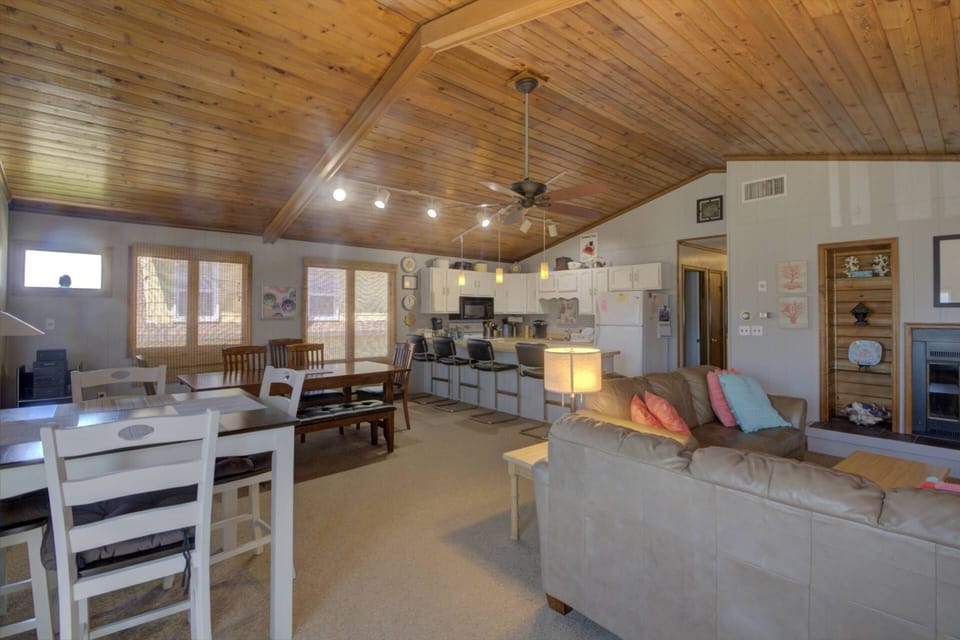 Plenty of room to spread out in the open floor plan.