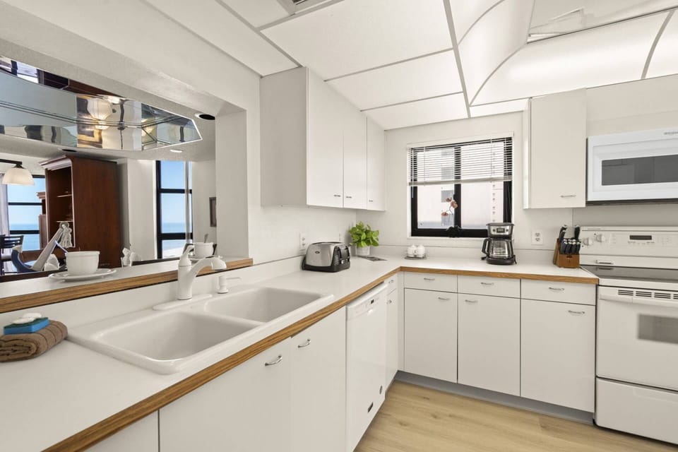 Kitchen Pass Through Window to Dining Area