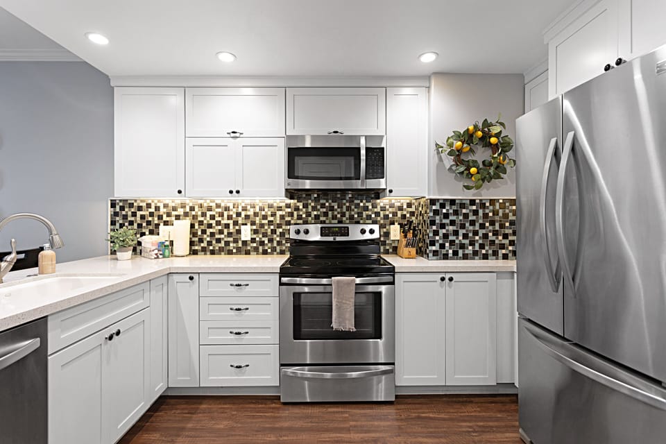 Plenty of kitchen space