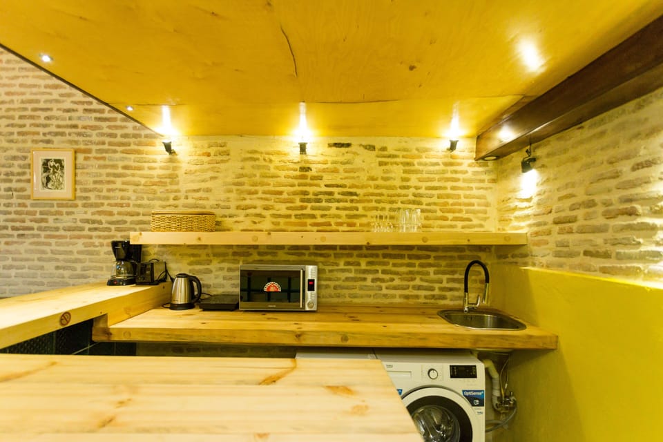 Loft kitchen washin