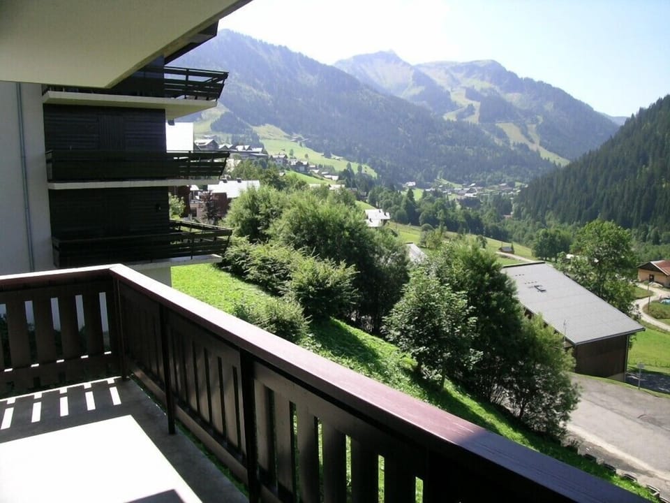 View from balcony, summer