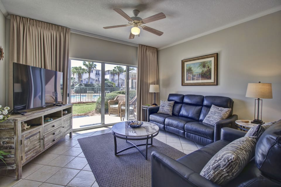 Relax in the comfortable living room!