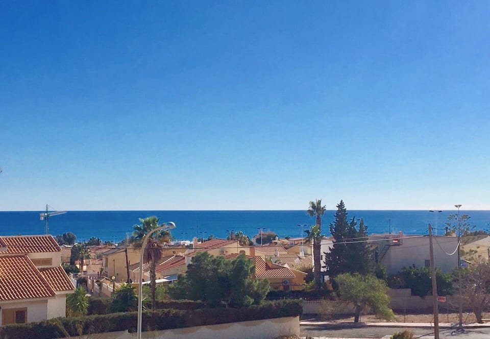Sea view from Villa