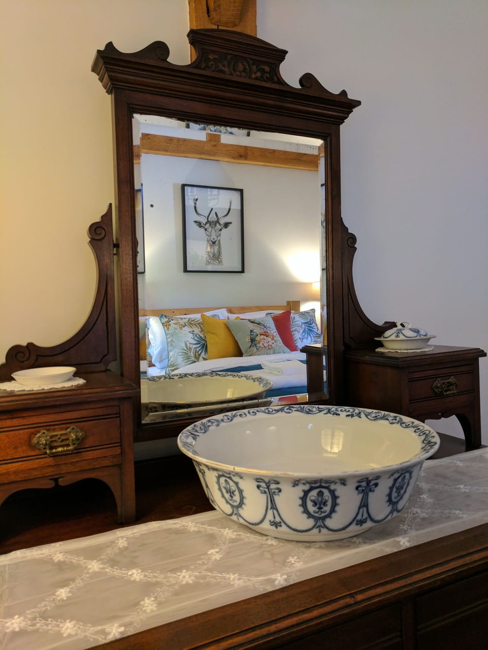 Antique dresser with ample storage