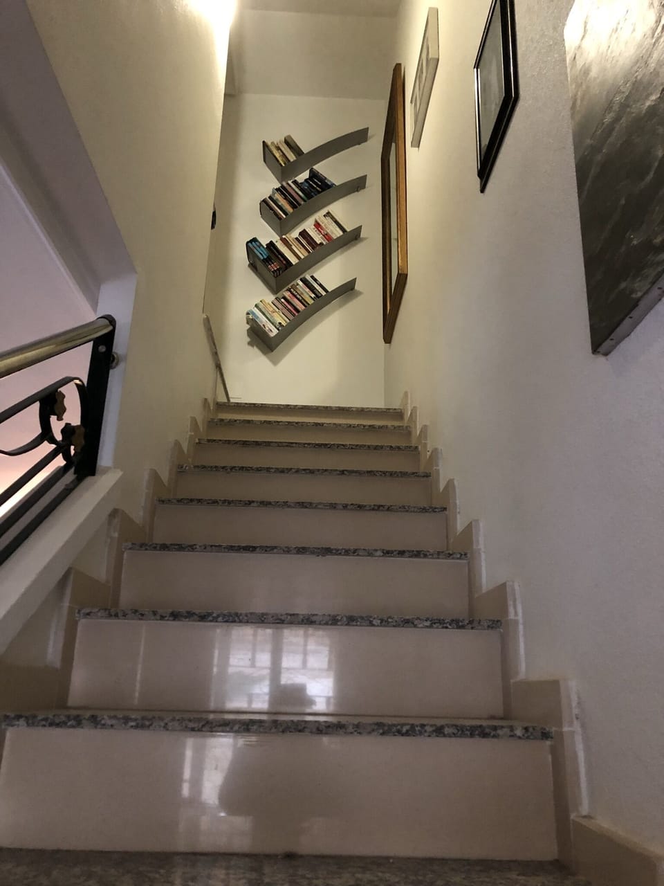 Stairs to first floor. 
