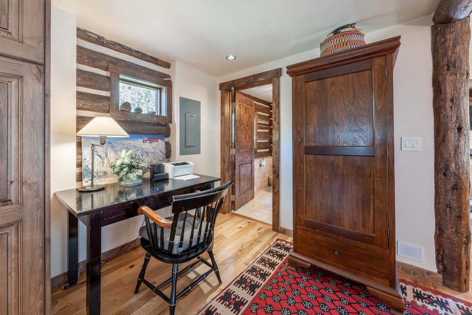 DESK IN MAIN LIVING AREA
