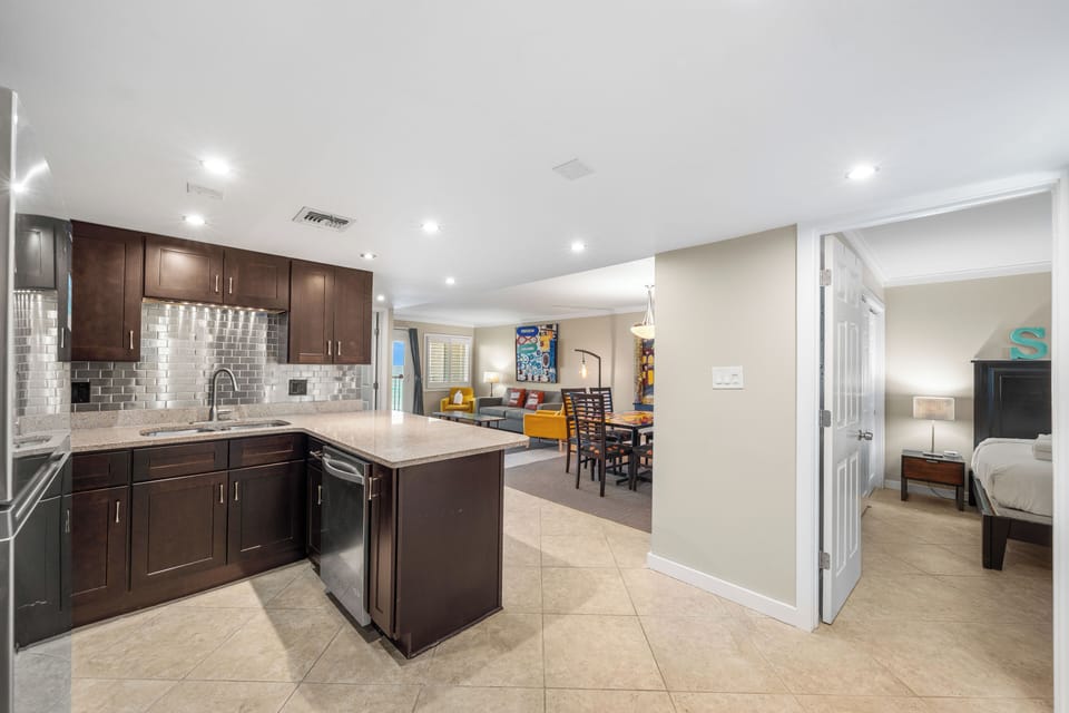 Unit Entrance into Kitchen