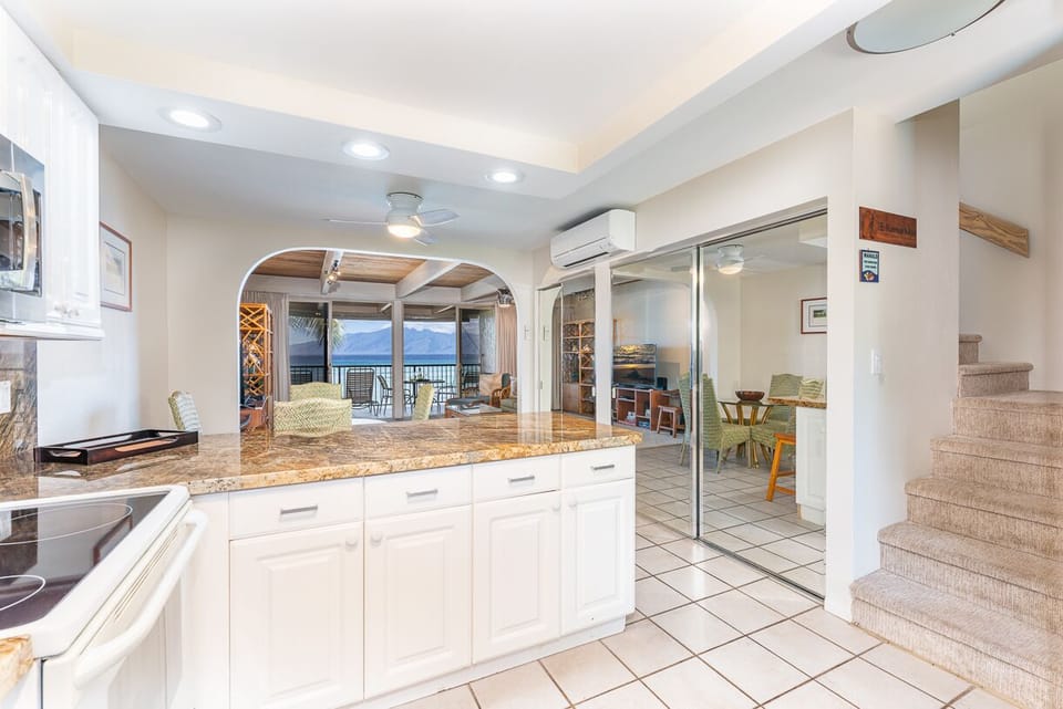Step up to the bedrooms upstairs!