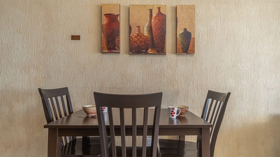 Table for three.