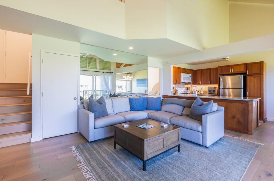 Living Area with Kitchen