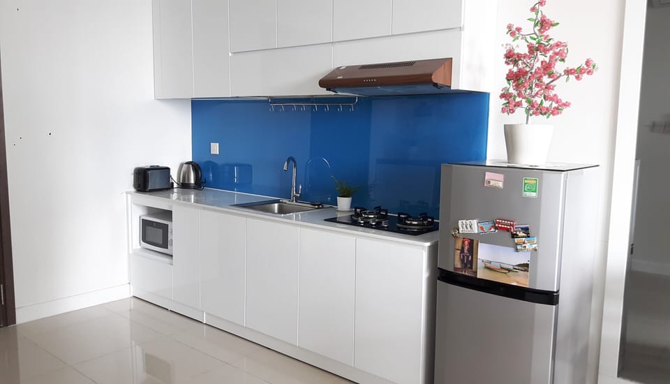 Fully-stocked kitchen