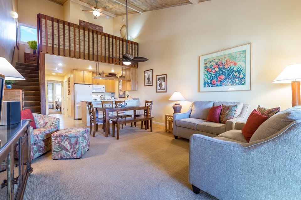 Open Floor Plan With Loft