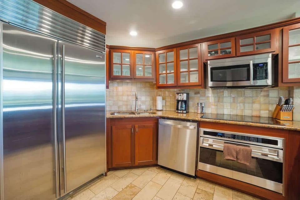 Cook, gather and unwind in the fully equipped kitchen