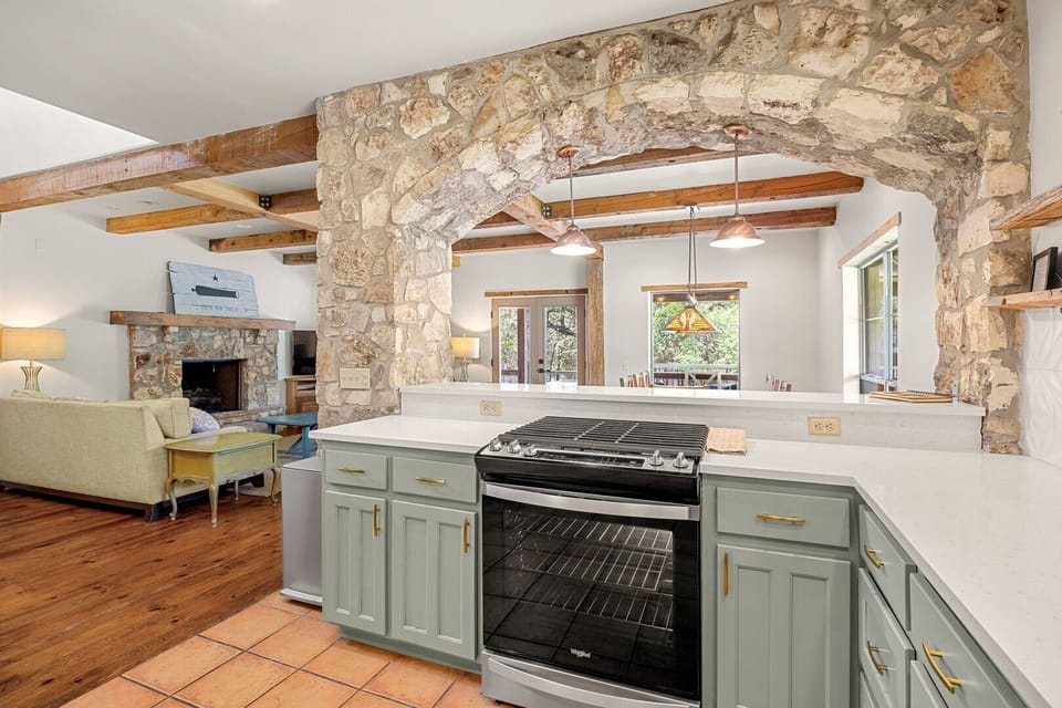 Newly updated kitchen