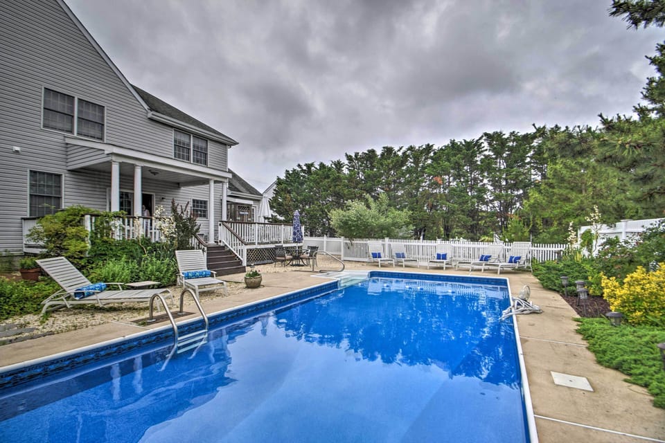 This home features a large, private heated pool in the back yard.