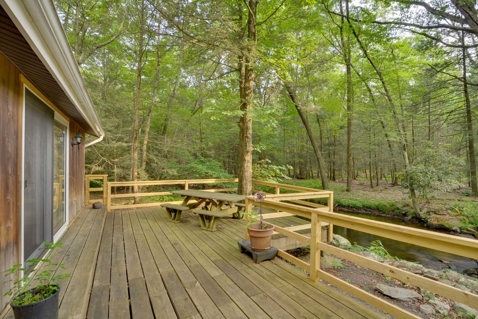 Deck | Serene Wooded Surroundings