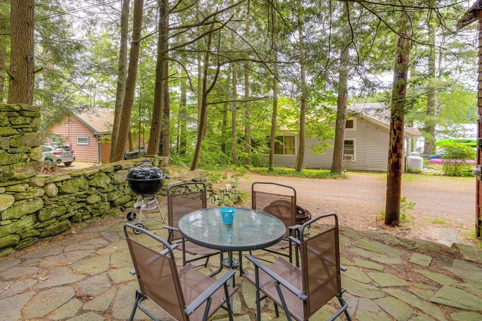 Property Exterior | Stairs Required | Charcoal Grill | Fire Pit