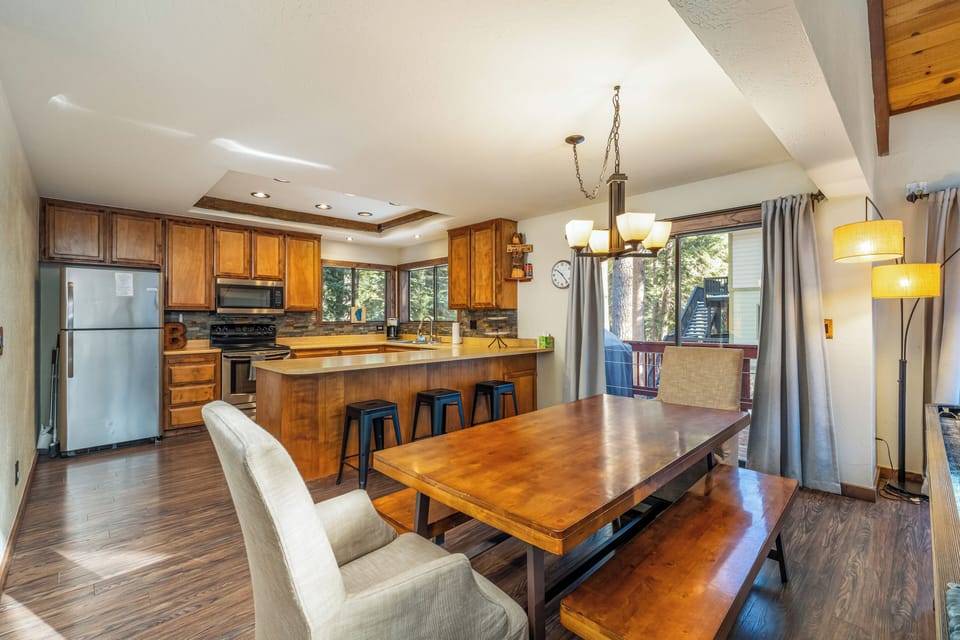 Dining and Kitchen Area