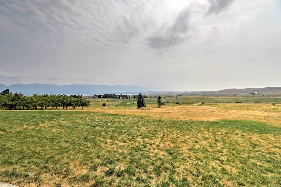 Mission Mountain Range & Flathead Lake Views