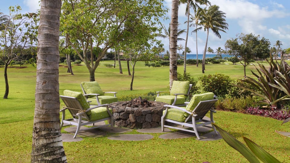 Kukuiula Makai Cottage #53 - Backyard Firepit & Ocean View.jpg