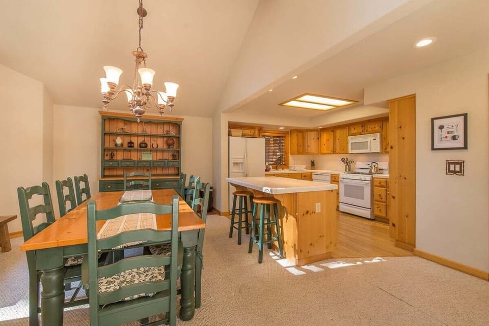 Dining and kitchen view