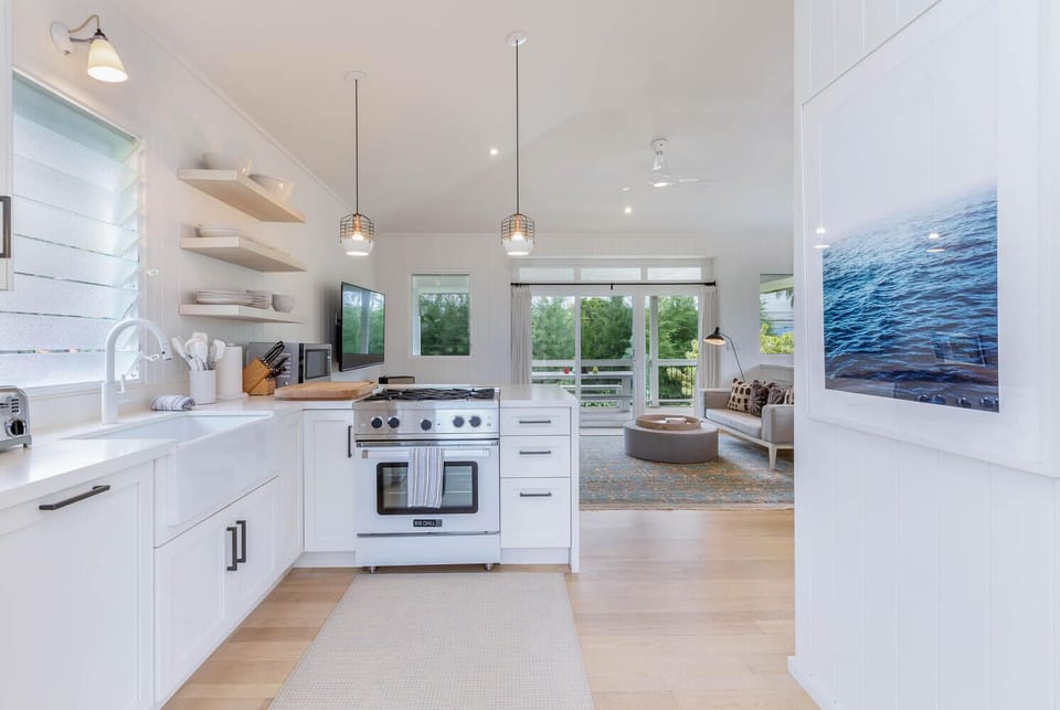 Kitchen & Living Room