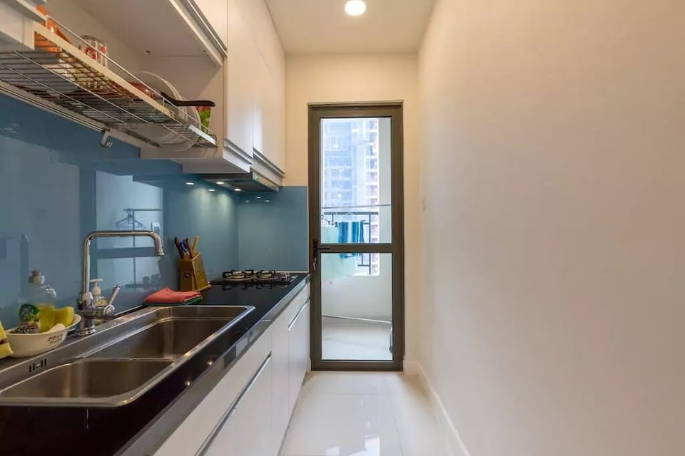 Fully-stocked kitchen