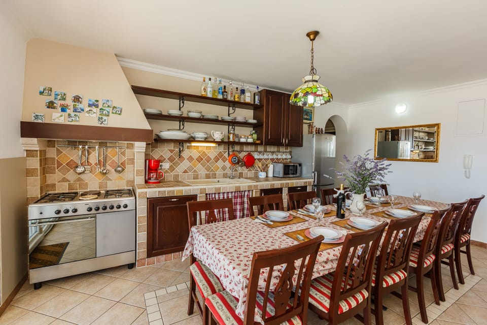 Kitchen and dining room