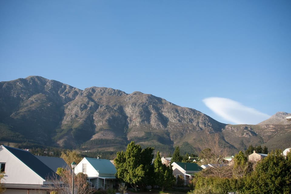 Mountain view from the cottage
