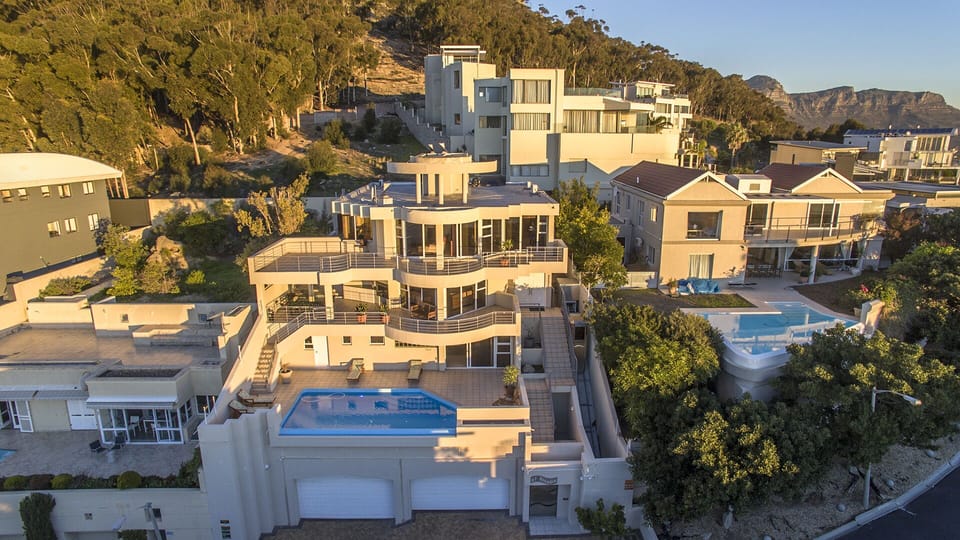 Aerial view Villa Kali