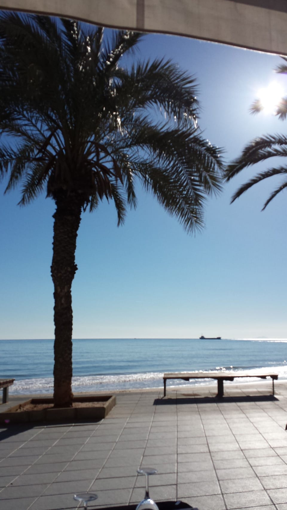 The view just round the corner from the apartment.