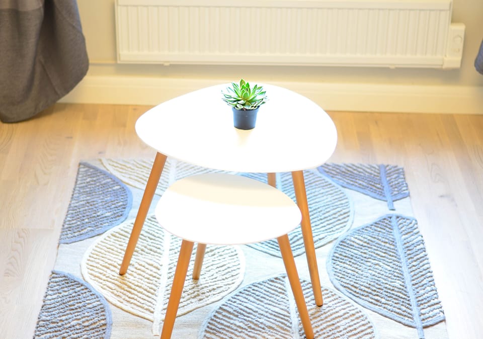 Coffee table in the sitting room