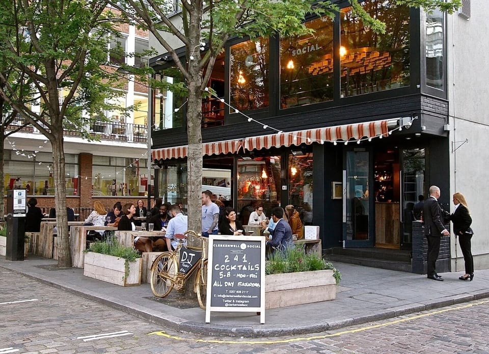Clerkenwell, a lively neighbourhood