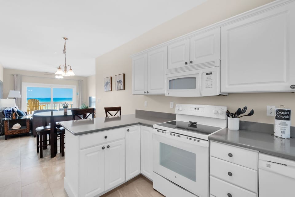 Kitchen has everything your chef needs