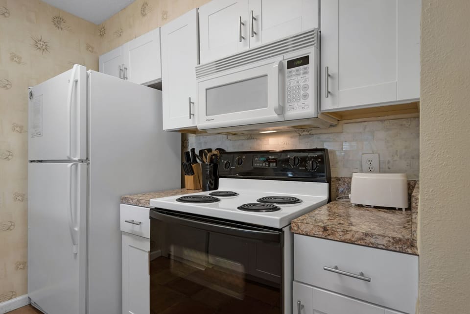 Fully equipped kitchen for the visiting chefs