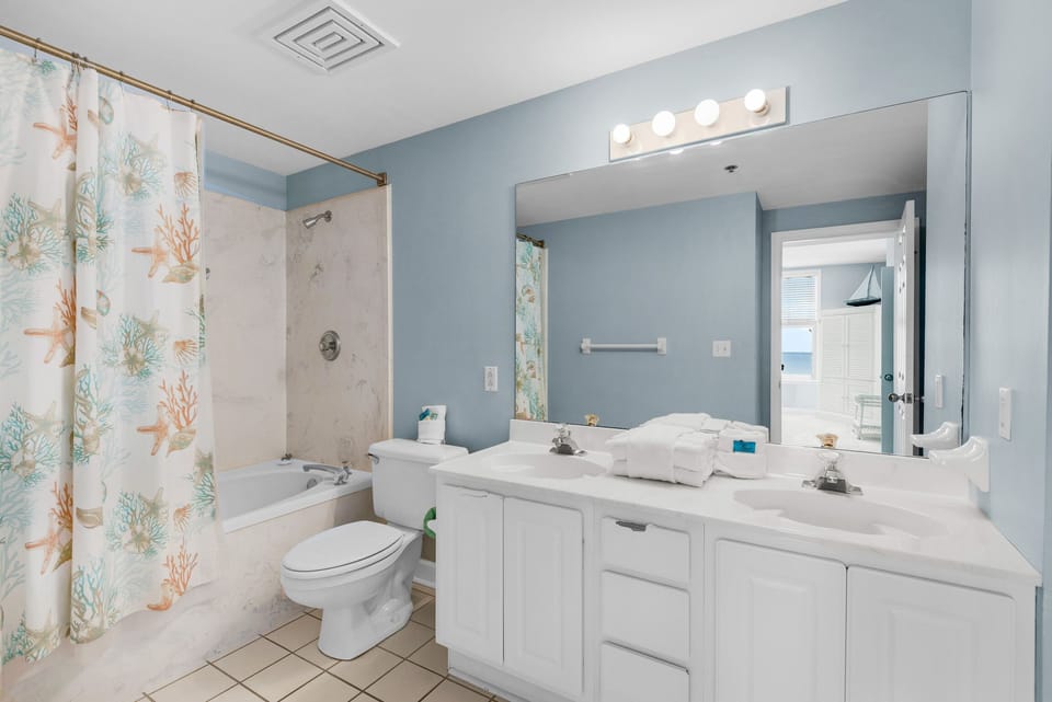 Master bathroom