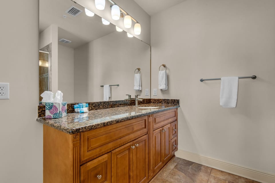 Master bathroom