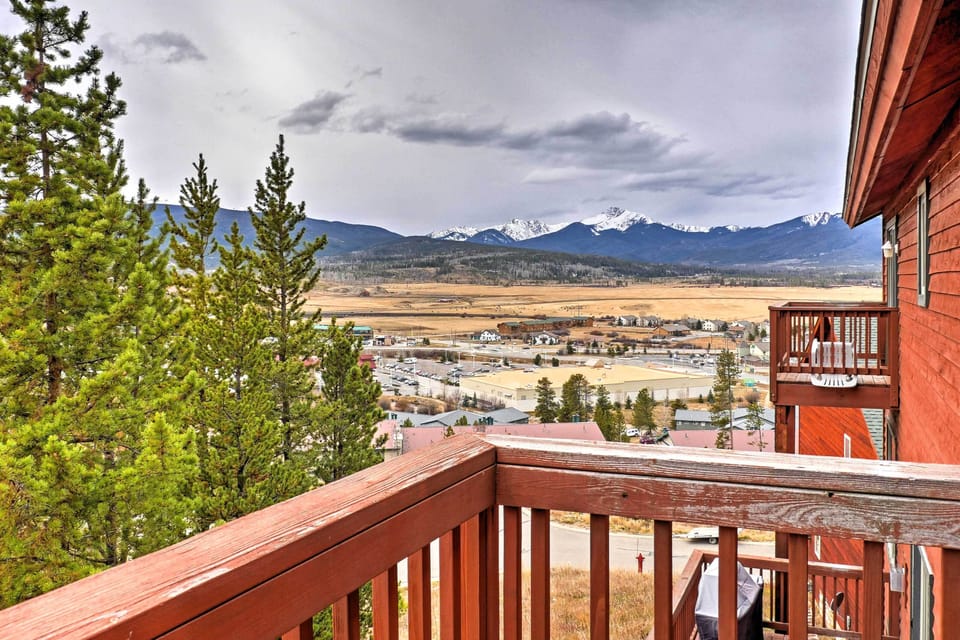 Private Deck | Mountain Views