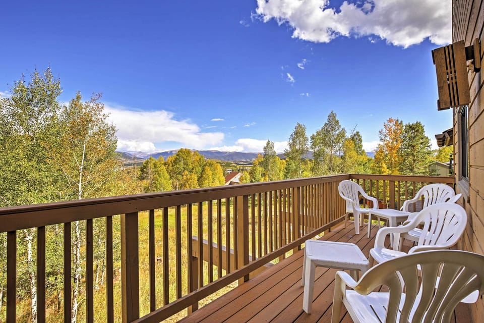 Private Deck | Mountain Views