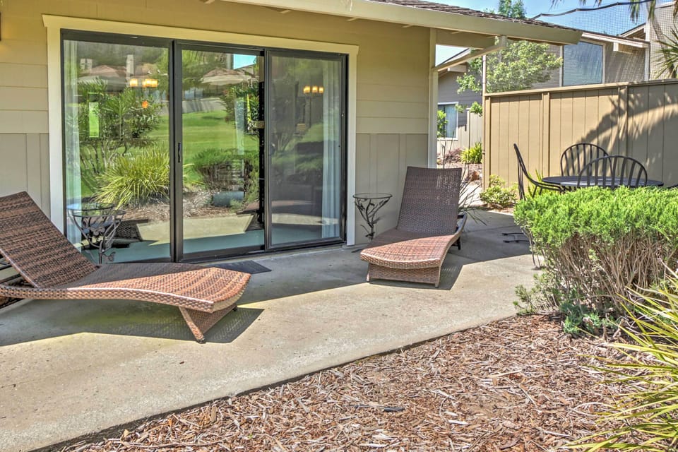 Private Patio | Golf Course Views
