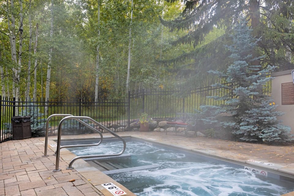 Surrounded by Nature, the Hot Tub is Apres Ski Tranquility!