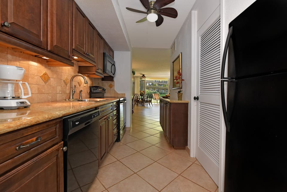 Completely updated with full size appliances.