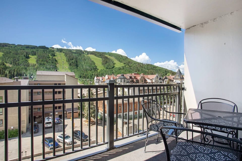Enjoy Gorgeous Views of Slopes from the private balcony!