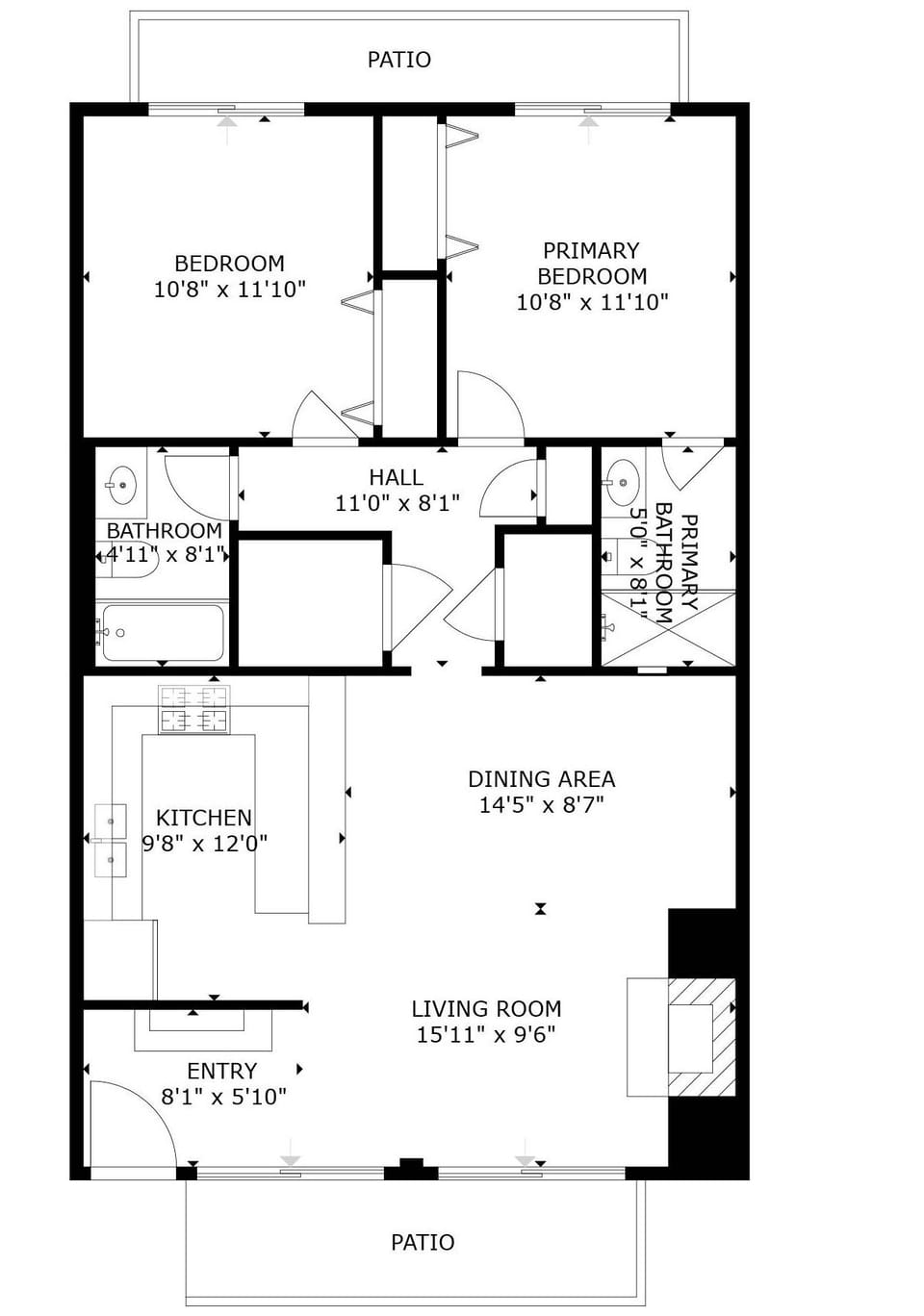 Scorpio 206 - Floor plan