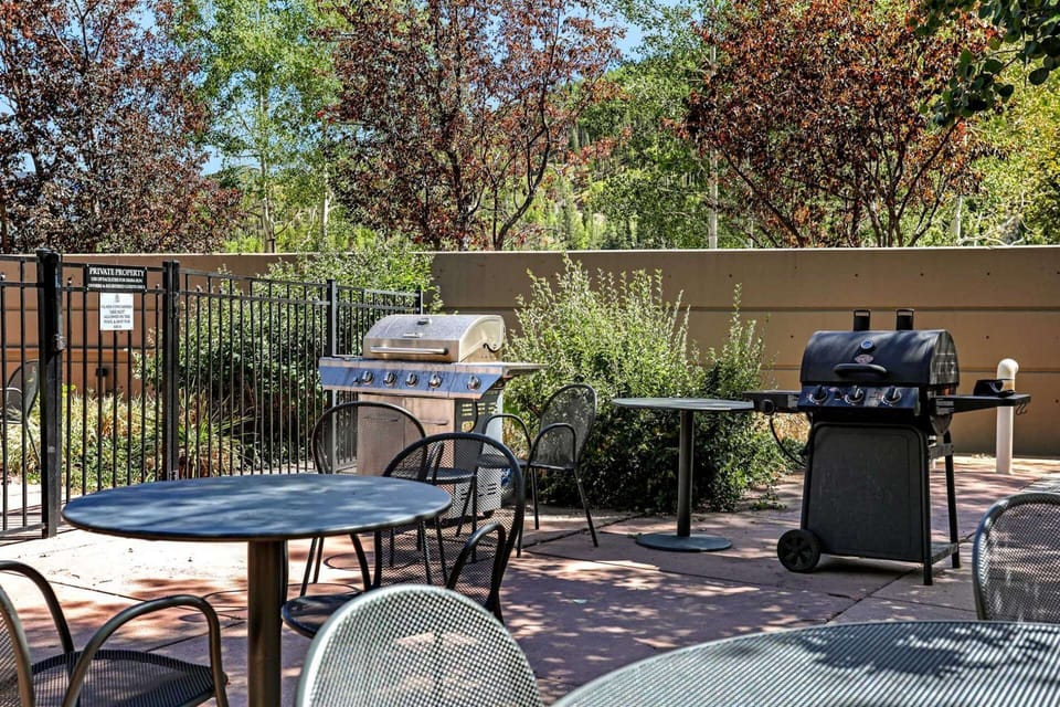Community grills open in the summer for your convenience!