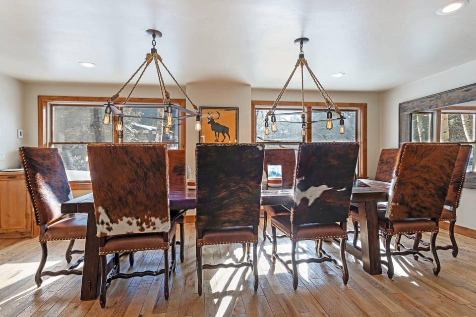 Dining Room is perfect for large meals or game nights