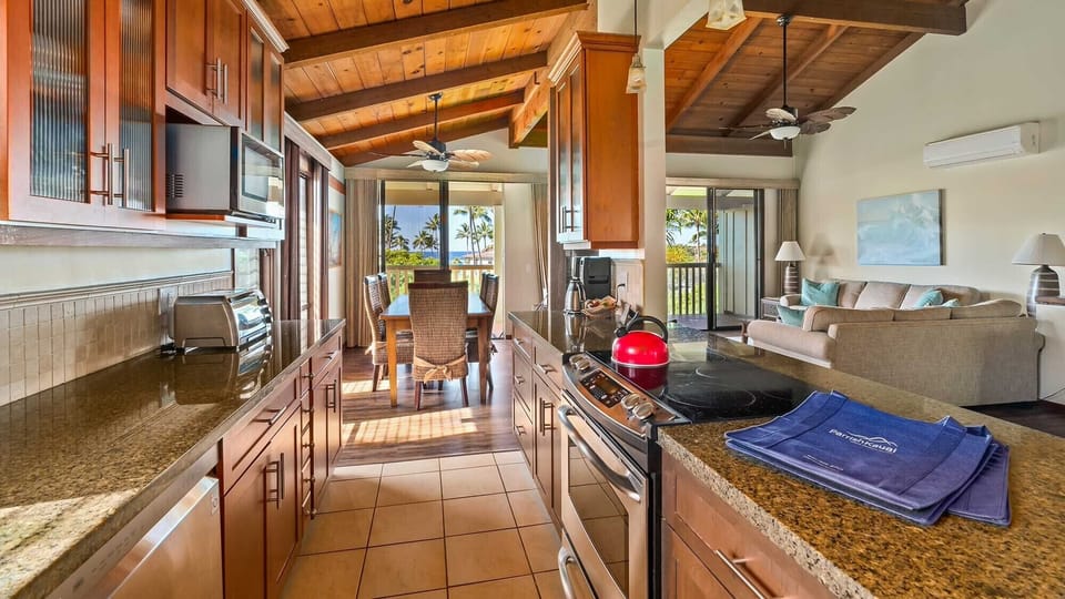 Nihi Kai Villas at Poipu #700 - Fully Equipped Kitchen - Parrish Kauai