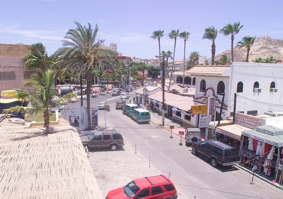View from the balcony of downtown