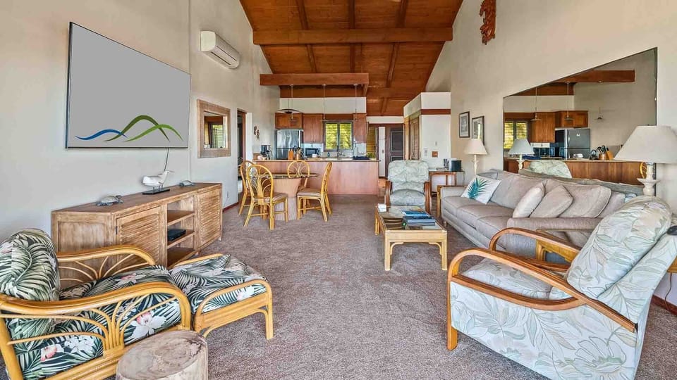 Nihi Kai Villas at Poipu #524 - Living Great Room - Parrish Kauai