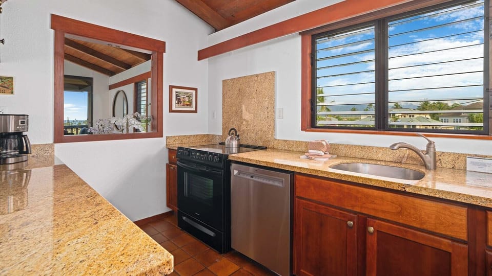 Nihi Kai Villas at Poipu #827 - Fully Equipped Kitchen - Parrish Kauai